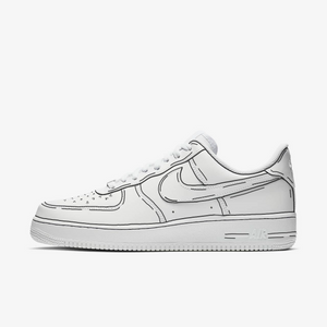 Air force 1 sketch sales custom