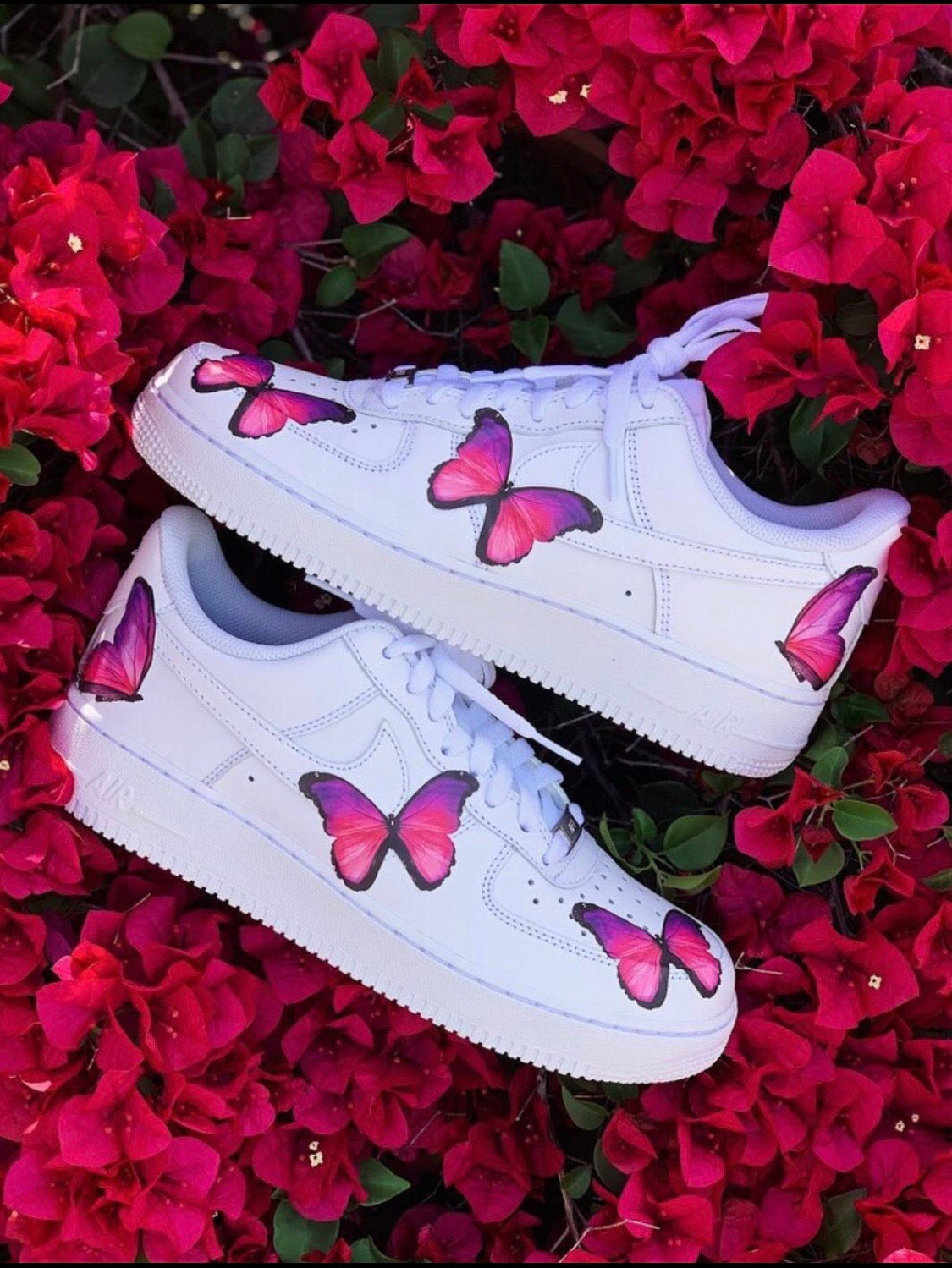 Pink butterfly af1s